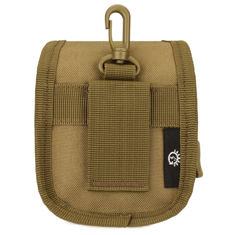 Πακέτο εξωτερικής αθλητικής χαλύβδινης μπάλας Nylon τσάντα με σφεντόνα πίσω τσάντα μέσης, ανθεκτική χωρίς παραμόρφωση για τσάντα περιοδικού κυνηγιού