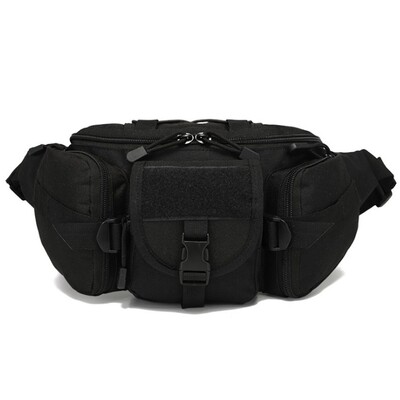 Taktikaline Fanny Pack sõjaväe vöökott Pack Utility puusakott reguleeritava rihmaga veekindel õues rattasõiduks