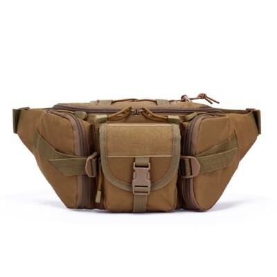 Taktikaline Fanny Pack sõjaväe vöökott Pack Utility puusakott reguleeritava rihmaga veekindel õues rattasõiduks