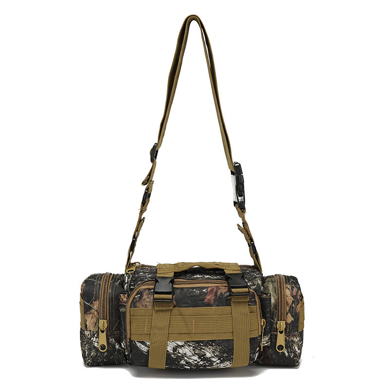 Medžio bioninis kamufliažinis krepšys, skirtas medžioti ant peties, juosmens krepšys, daug kartų nešiojamas lauke, vandeniui atsparus žygio dviračių krepšys, kasdienis krūtinės krepšys