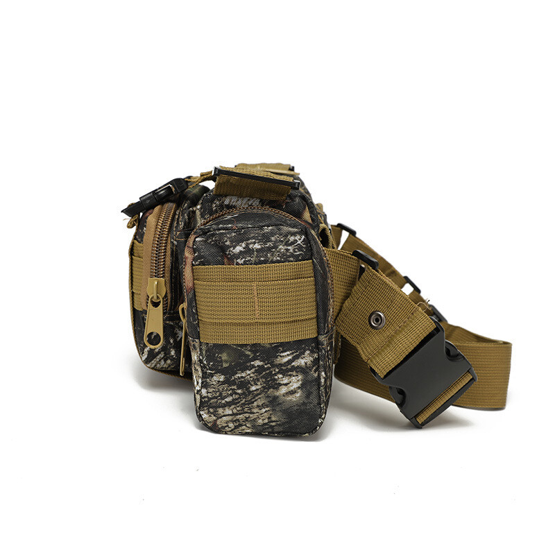 Medžio bioninis kamufliažinis krepšys, skirtas medžioti ant peties, juosmens krepšys, daug kartų nešiojamas lauke, vandeniui atsparus žygio dviračių krepšys, kasdienis krūtinės krepšys