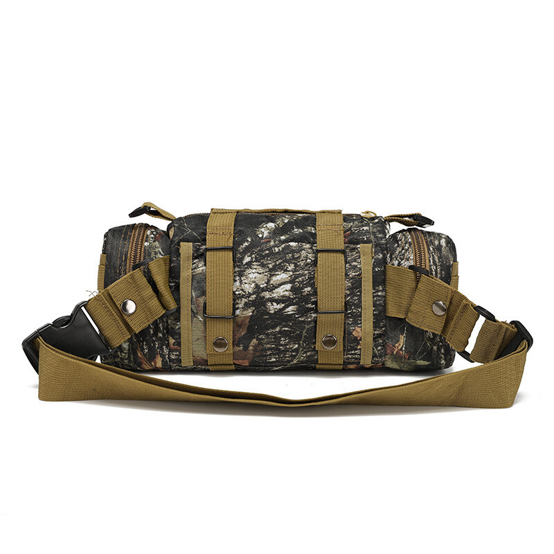 Medžio bioninis kamufliažinis krepšys, skirtas medžioti ant peties, juosmens krepšys, daug kartų nešiojamas lauke, vandeniui atsparus žygio dviračių krepšys, kasdienis krūtinės krepšys