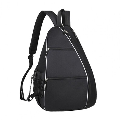 Dvejopo naudojimo „pickleball“ krepšys teniso badmintono raketės kuprinė Reguliuojamas diržas, sportinis krepšys „Pickleball“ teniso badmintono krepšys