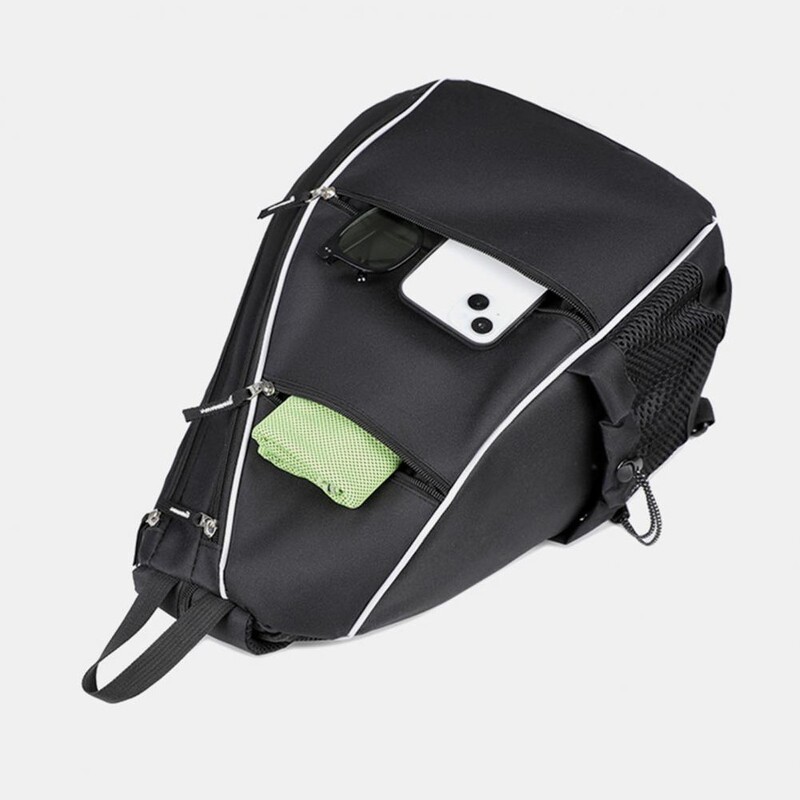 „Pickleball“ krepšys, teniso badmintono raketės, kuprinė, sportinis krepšys „pickleball“ kuprinė, vandens butelių laikiklis, krepšio skyrius, raketės krepšiai