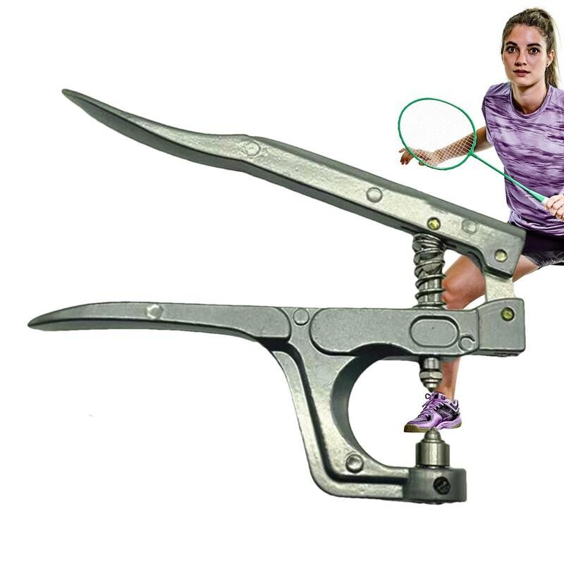 Rankinio badmintono aparato styginių replės Nešiojamos įvorės kilpos replės Užspaudimo replės Badmintono raketės šalto spaudimo replės remontas