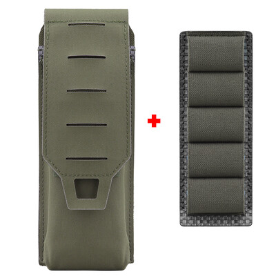 MOLLE šautuvo 5,56 mm vieno mago maišelis M4 AR15 dėtuvės maišelis, 5 šovinių šautuvų sviedinio laikiklis, skirtas 12 dydžių sviedinio laikiklio laikikliui