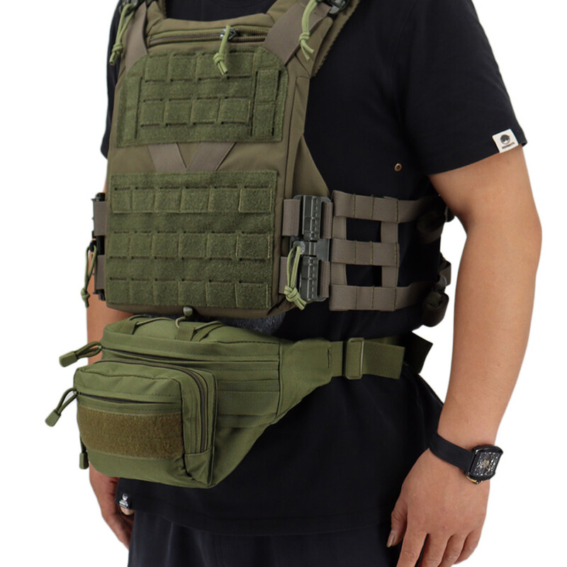 Klasiskā stila vīriešu taktiskā vidukļa komplekts Neilona tālrunis āra sporta soma kempinga medību soma cīņas komplekts