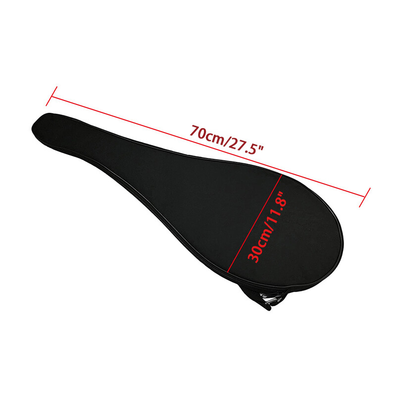 Nešiojamas Oksfordo badmintono raketės krepšys Storas badmintono raketės dangtelis teniso raketės laikymo apsauginis dangtelis apsauginis maišelis