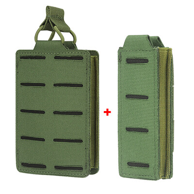 2TK taktikaline üksiksalv Molle püstol 9mm Mag Pouch M4 5,56 ajakirja püstol lahtise suuga vintpüss õhupüss laskmine jaht Magekott