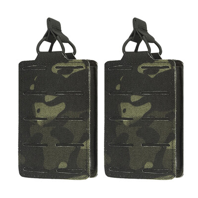 2TK taktikaline üksiksalv Molle püstol 9mm Mag Pouch M4 5,56 ajakirja püstol lahtise suuga vintpüss õhupüss laskmine jaht Magekott