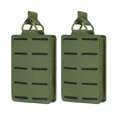 2TK taktikaline üksiksalv Molle püstol 9mm Mag Pouch M4 5,56 ajakirja püstol lahtise suuga vintpüss õhupüss laskmine jaht Magekott