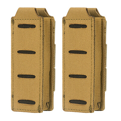 2TK taktikaline üksiksalv Molle püstol 9mm Mag Pouch M4 5,56 ajakirja püstol lahtise suuga vintpüss õhupüss laskmine jaht Magekott