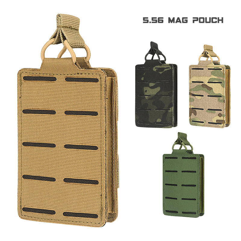 2TK taktikaline üksiksalv Molle püstol 9mm Mag Pouch M4 5,56 ajakirja püstol lahtise suuga vintpüss õhupüss laskmine jaht Magekott