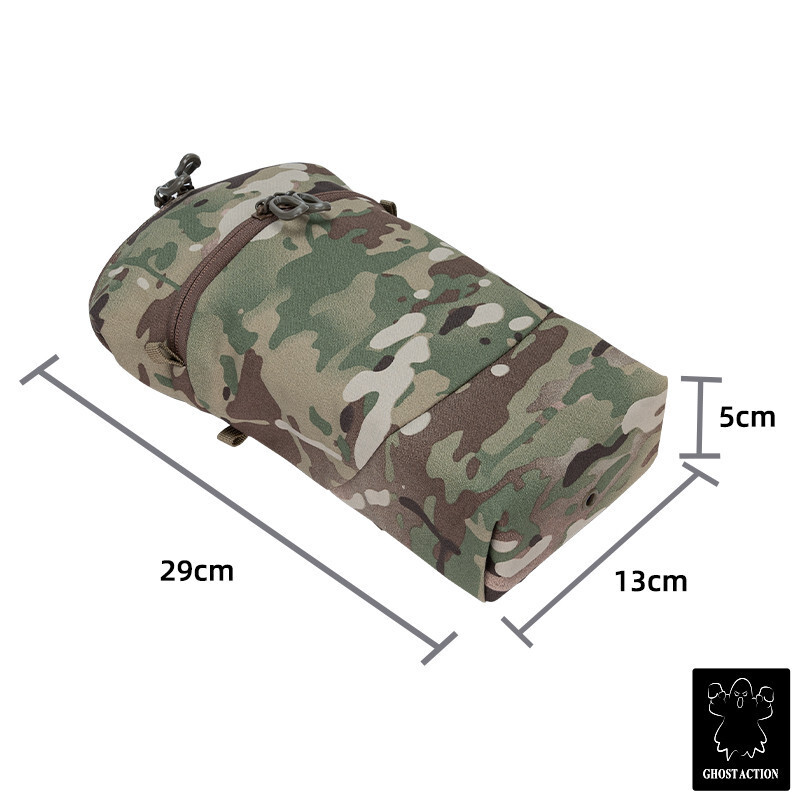 Ghost Action Tactical universāla kabata 12x5 GP Pouch Molle daudzfunkciju instrumentu soma 6502