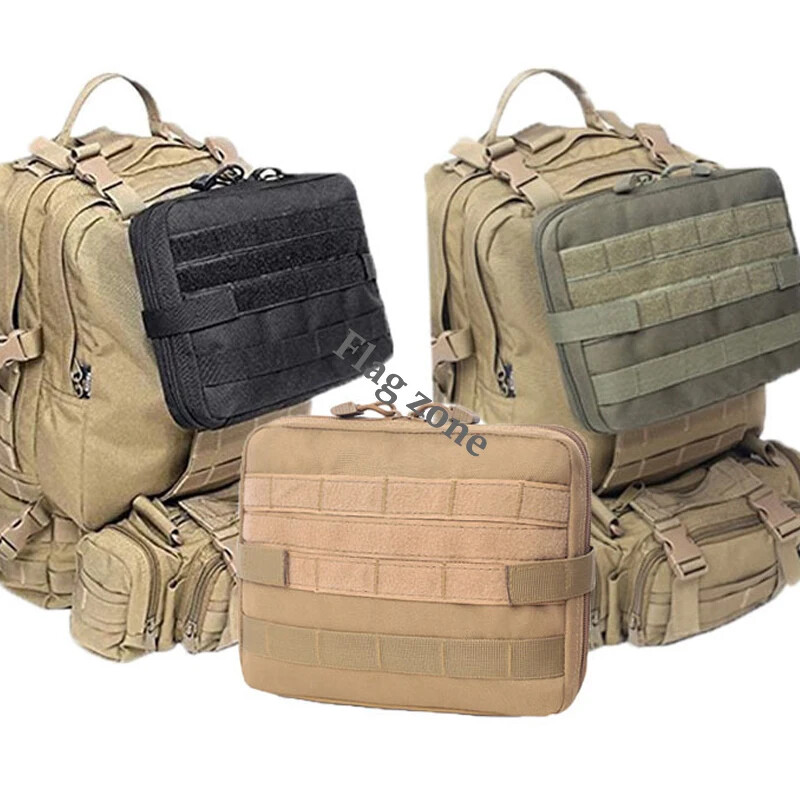 Molle Taktiniai pirmosios pagalbos rinkiniai Medicininis krepšys Lauko stovyklavimo laipiojimo krepšys Daugiafunkcinis juosmens diržo kišenė Vyriškas Molle EDC maišelis
