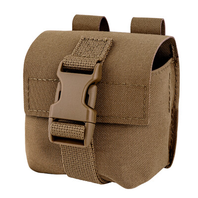 KRYDEX Tactical MOLLE Frag Grenad Pouch Vidukļa jostas glabāšanas soma Maza ērta armijas EDC cimdu maciņa Airsoft medību šaušanas aprīkojums