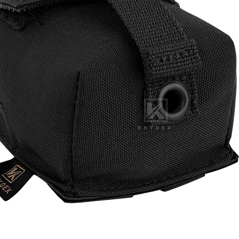 KRYDEX Tactical MOLLE Frag Grenad Maišelis juosmens diržo laikymo krepšys Mažas patogus armijos EDC pirštinių maišelis Airsoft medžioklės šaudymo įranga