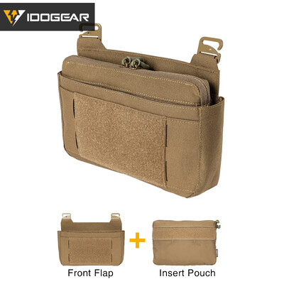 IDOGEAR Tactical DOPE eesmine klapikott esipaneeli kott FCPC FCSK Style 5,56 kolmekordse magikotiga