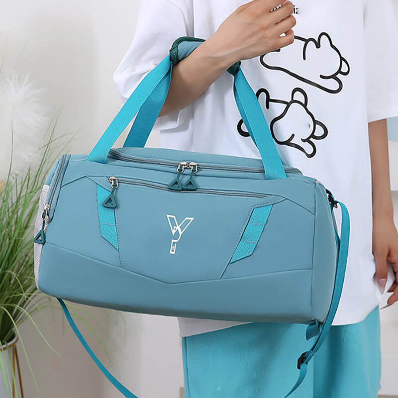 Moteriška sporto salės rankinė, vandeniui atspari kūno rengybos treniruočių krepšys, sausas šlapias plaukimo krepšys su batais, kišeninis kelioninis lagaminas, pečių krepšys