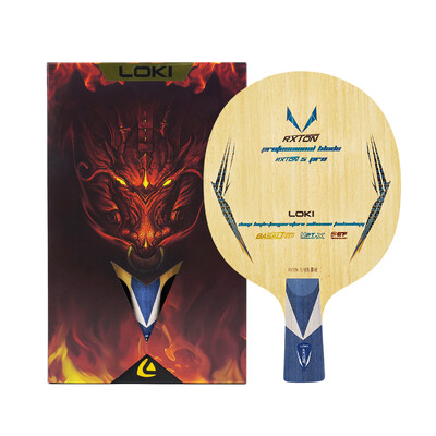 LOKI RXTON 5 Pro Province stalo teniso ašmenys, įmontuotas bazalto pluoštas, anglies 5 medienos 2 anglies stalo teniso raketės lankas ir greitas atakas