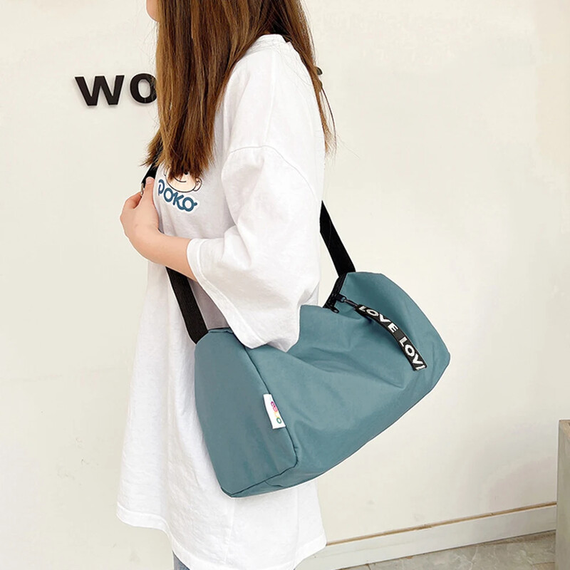 Moterų gimnastikos krepšys, sulankstomas kelioninis krepšys, atsparus vandeniui fitneso treniruočių krepšys, didelės talpos jogos krepšys, ypač lengvas bagažo krepšys, sportinė kuprinė