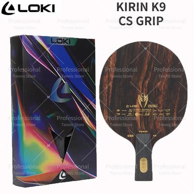 Originalus LOKI KIRIN K9 K10 K11 stalo teniso peilis profesionalus anglies pluošto OFF+ stalo teniso peilis su standaus paviršiaus medžiaga