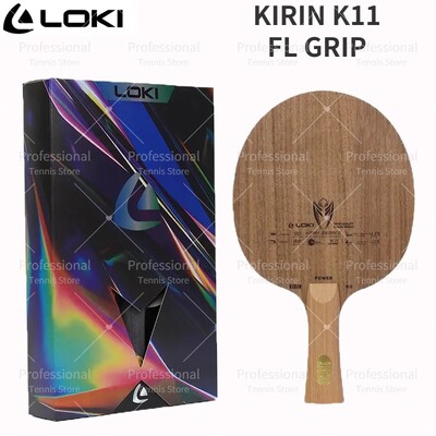 Originalus LOKI KIRIN K9 K10 K11 stalo teniso peilis profesionalus anglies pluošto OFF+ stalo teniso peilis su standaus paviršiaus medžiaga