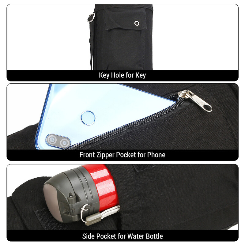 Pārnēsājama jogas paklājiņa soma ar pilnu rāvējslēdzēju Fitness paklāja uzglabāšanas soma Daudzfunkcionāla vingrošanas paklāja soma