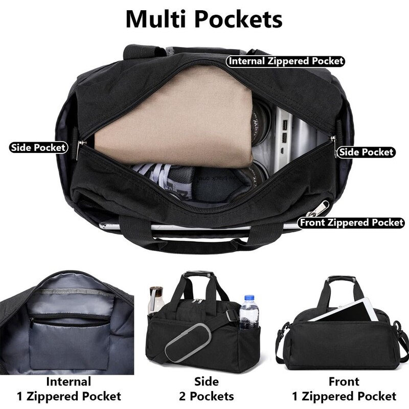 14 colių kelioninis sportinis mažas treniruoklių krepšys, lengvas nešiojamasis mini krepšys moterims ir vyrams