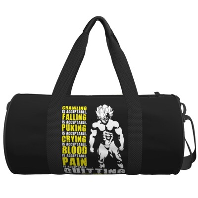 Anime sporta zāle motivējošas sporta somas Smieklīgas apmācības sporta soma ar apaviem Smieklīgas rokassomas vīriešu sieviešu dizaina Oksfordas fitnesa soma