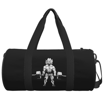 Anime sporta zāle motivējošas sporta somas Smieklīgas apmācības sporta soma ar apaviem Smieklīgas rokassomas vīriešu sieviešu dizaina Oksfordas fitnesa soma