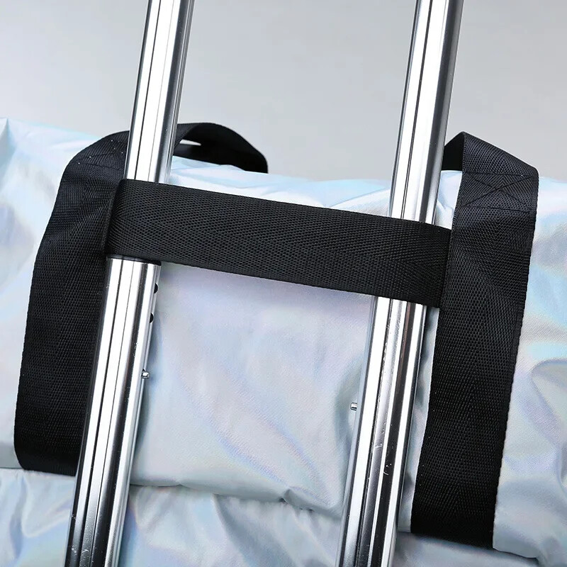 Didelės talpos gimnastikos krepšys perlamutrinė moterų kūno rengybos treniruočių rankinė su batais, vandeniui atspari kišeninė jogos pakuotė, kelioninė dviratis