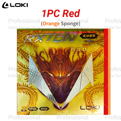 ΝΕΟ ! Γνήσιο LOKI RXTON 1 Train Gold Έκδοση Πινγκ πονγκ Καουτσούκ Fast Attack Ping Pong Μπλε σφουγγάρι Sticky Rubber Loki Rubber