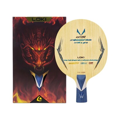 LOKI RXTON 5 Pro Province πινγκ πονγκ Λεπίδα ενσωματωμένη ίνα από βασάλτη άνθρακα 5 ξύλο 2 άνθρακα ρακέτα πινγκ πονγκ & γρήγορη επίθεση