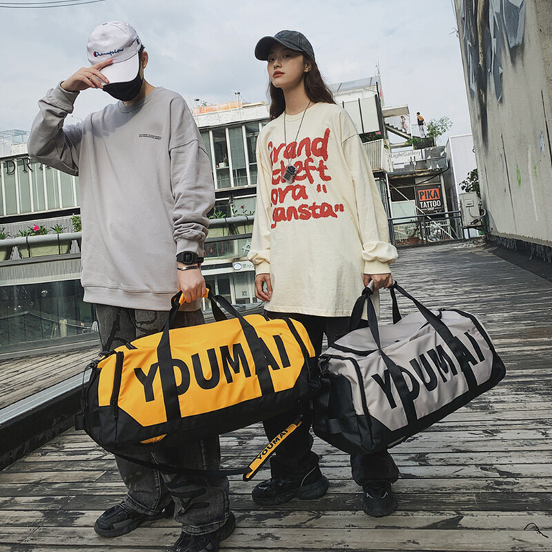 Veekindel jõusaali seljakott Kuiv märg väljas Fitness Treening Treening Spordiseljakotid Suure mahutavusega Reisisport Sporditossu Kott Duffel