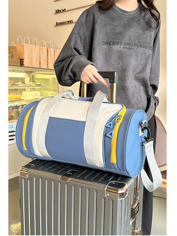 Moterų sporto salės kūno rengybos krepšys mados jogos kelioninis bagažas Bostono rankinė lauko sportinis lagaminas ant peties savaitgalio krepšys