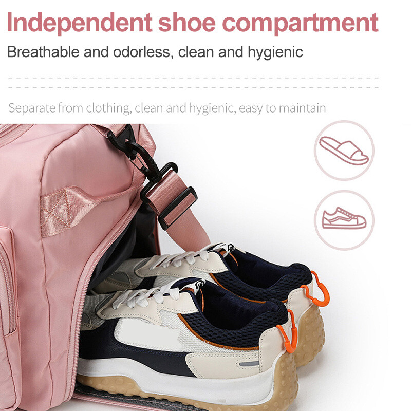 Sportska torba za teretanu Putne suhe mokre ručne torbe za žene Ženske plivačke naramenice Crossbody Fitness Putna torba na otvorenom Weekender Duffel