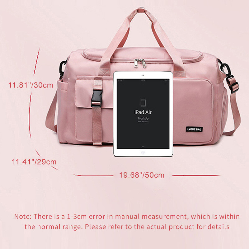 Sportska torba za teretanu Putne suhe mokre ručne torbe za žene Ženske plivačke naramenice Crossbody Fitness Putna torba na otvorenom Weekender Duffel