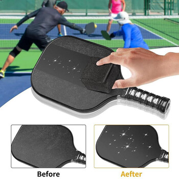 Pickleball Paddle Eraser Καθαριστικό ρακέτας από ανθρακονήματα Safe Dust Dirt Remover Tools Scratches