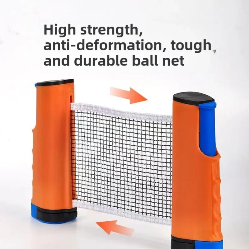 Stalo teniso tinklelio rėmas, ištempiamas stulpas, stalo teniso tinklelis