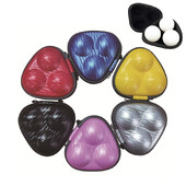 Galda tenisa kastes futrālis 3 galda tenisa bumbiņas uzglabāšanas soma cietās kastes PU organizators iekštelpu sporta galda tenisa piederumi, ūdensizturīgi