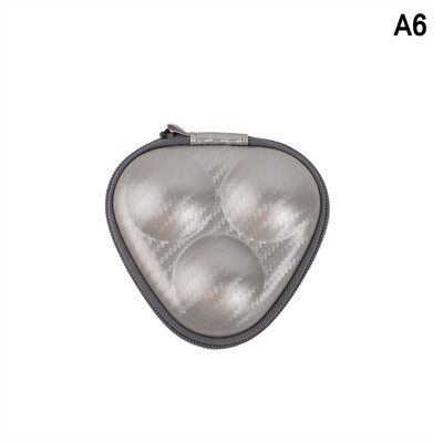 Galda tenisa kastes futrālis 3 galda tenisa bumbiņas uzglabāšanas soma cietās kastes PU organizators iekštelpu sporta galda tenisa piederumi, ūdensizturīgi