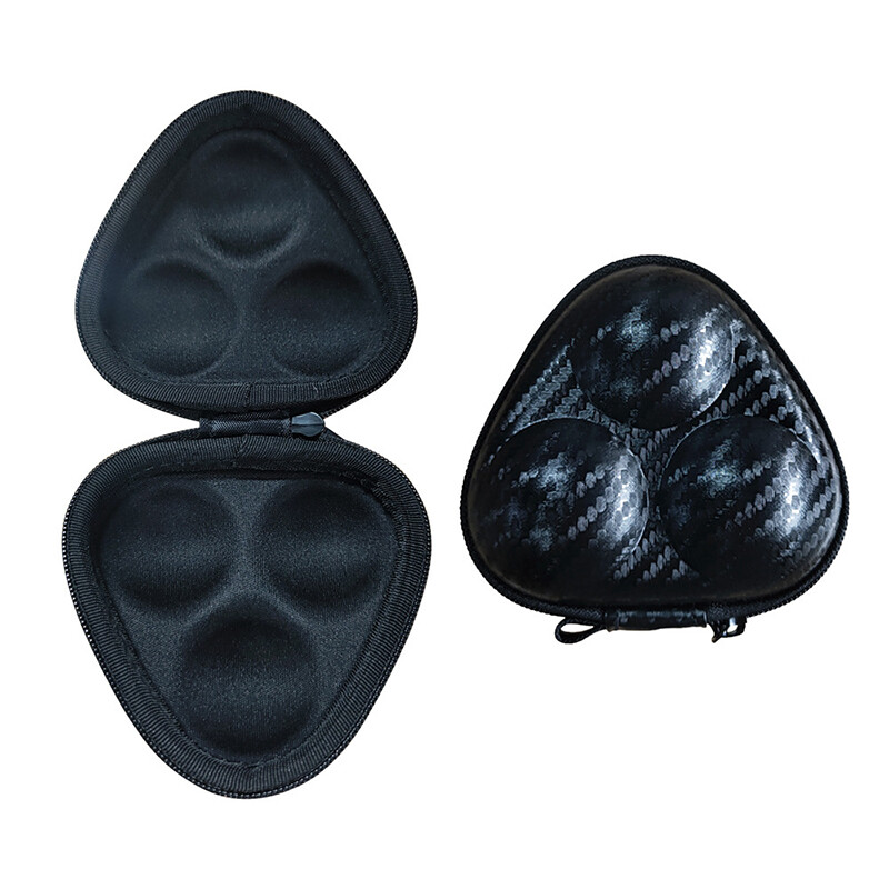 Galda tenisa kastes futrālis 3 galda tenisa bumbiņas uzglabāšanas soma cietās kastes PU organizators iekštelpu sporta galda tenisa piederumi, ūdensizturīgi