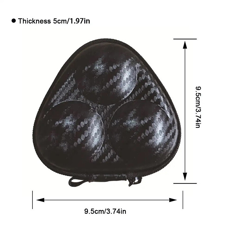 Galda tenisa kastes futrālis 3 galda tenisa bumbiņas uzglabāšanas soma cietās kastes PU organizators iekštelpu sporta galda tenisa piederumi, ūdensizturīgi