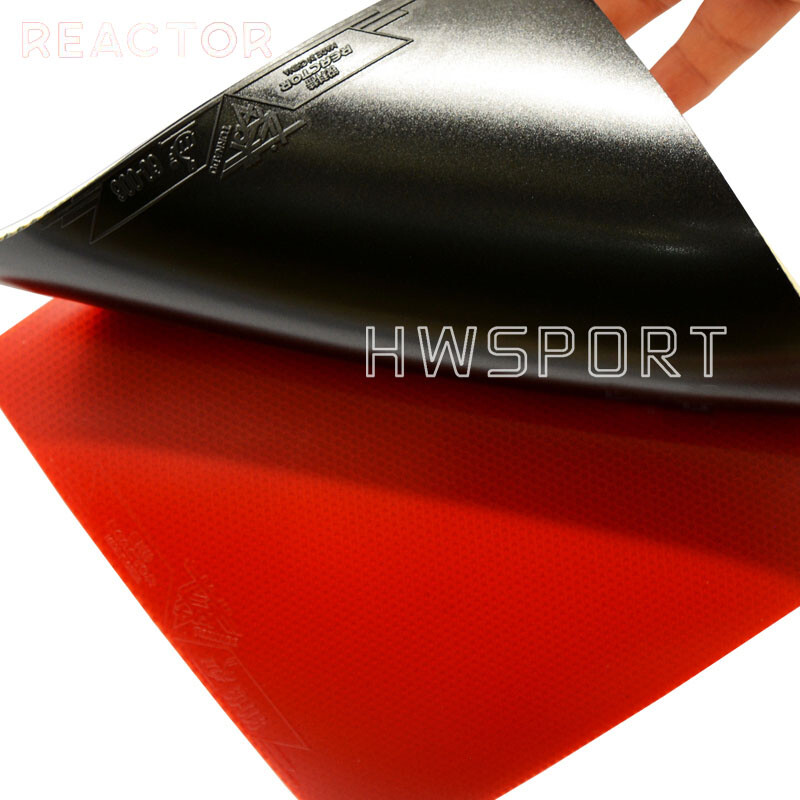 REACTOR Tornada V5 galda tenisa gumijas lipīga cilpa, uzbrūk galda tenisa gumija, vidēji cieta ar maksimālo iekšējo enerģijas sūkli