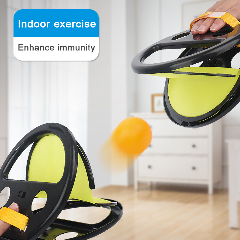 Viskamise ja püüdmise pallimäng: 2 tk viskamispallimäng – 4 palliga pallimäng Pop Pass Catch pallimäng õuemänguks