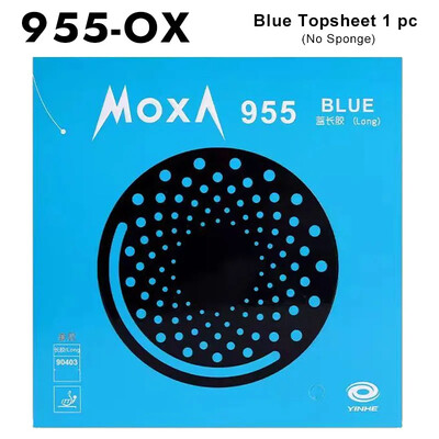 YINHE 955 Stalo teniso gumos ilgi spuogai, apsaugantys nuo sukimosi stalo teniso gumos lakštas 955 OX/0,7 mm kempinė, profesionali ilga spuogų guma