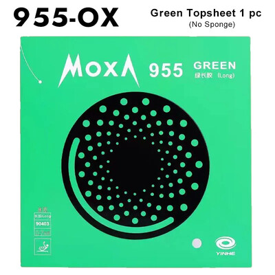 YINHE 955 Stalo teniso gumos ilgi spuogai, apsaugantys nuo sukimosi stalo teniso gumos lakštas 955 OX/0,7 mm kempinė, profesionali ilga spuogų guma