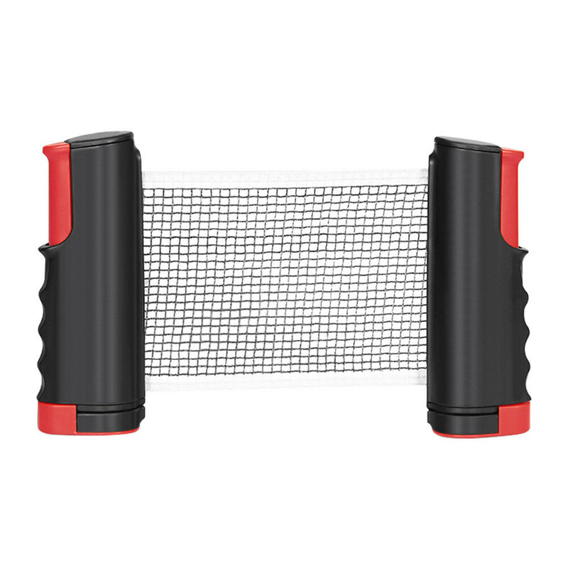 1 gab. Izvelkams galda tenisa tīkls, pārnēsājams galda tenisa tīkls 175 cm mērogojams uzvalks jebkuram galda lietošanai iekštelpās