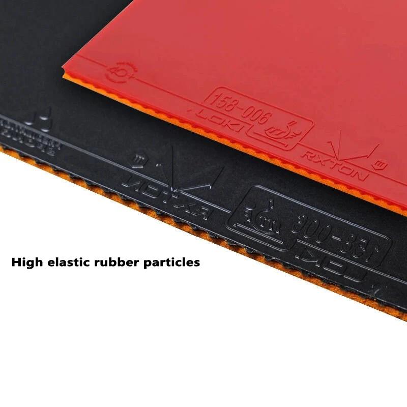 Originalūs LOKI RXTON 3 Red Sticky PRO stalo teniso guminiai stalo teniso guminiai kempinės stalo teniso pyragaičių kempinės stalo teniso priedai